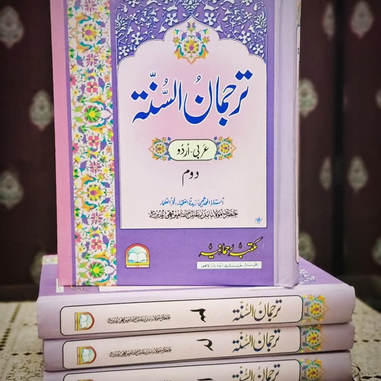 "ترجمانِ سنت میں احادیث نبوی صلی اللہ علیہ وآلہ وسلم کی ترجمانی اور وضاحت پیش کی گئی ہے، جو دینِ اسلام کے بنیادی اصولوں کی رہنمائی کرتی ہے اور قاری کو ایمان و اخلاق سے روشناس کرتی ہے۔"